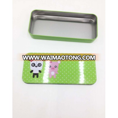 custom printed metal tin pencil case