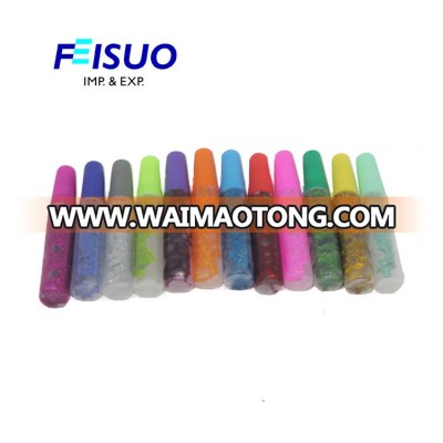 2018 new promotional bulk glitter glue pen