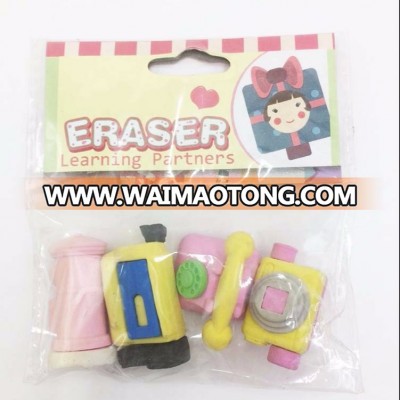 High quality customized design bulk eraser 3d