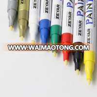 ZEYAR coloar Paint Marker Oil-based Valve Action Paint Pens, Fine Point Acrylic Tip, Multichem Ink , 21 colors, ZP1101